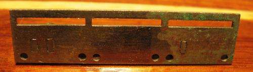Holder for hanging 3 miniature medals