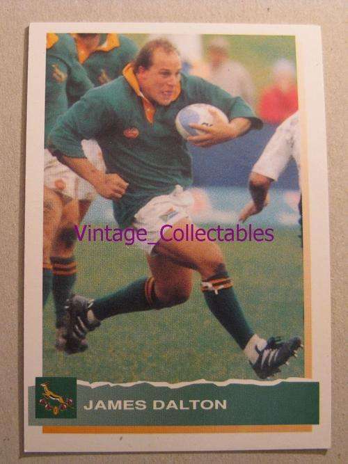 Springbok 1994 Rugby Trading Card - JAMES DALTON 04/14