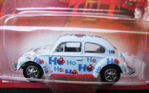 COCA COLA Santa & Pola Bears - 1965 VW Beetle