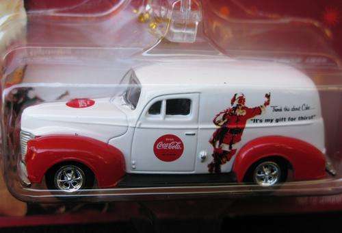 COCA COLA Holiday Ornaments - 1940 Ford Sedan Delivery