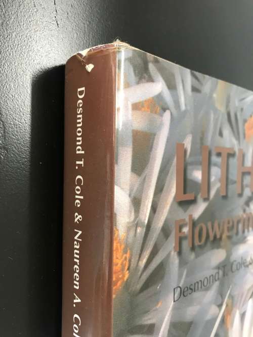 Lithops: Flowering Stones. Desmond Cole and Naureen Cole - SCARCE AUTOGRAPHED BOOK