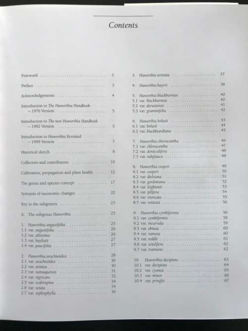 Haworthia Revisited: A Revision of the Genus - Bruce Bayer
