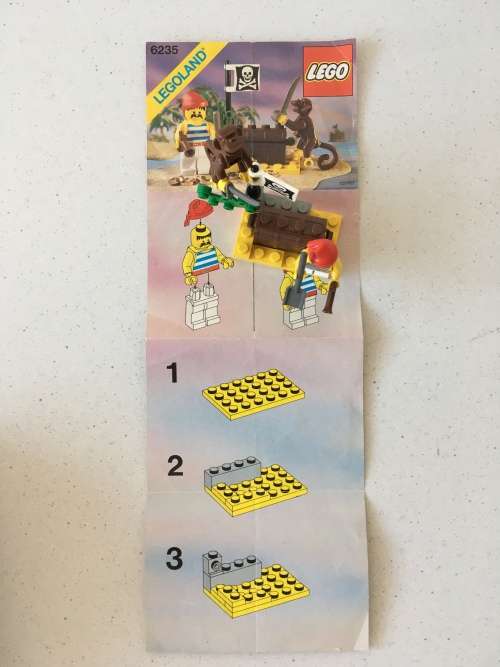 VINTAGE LEGO BURIED TREASURE - 1989 SET