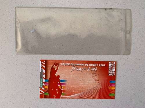 RUGBY WORLD CUP 2007 - VIP Ticket box - 7 October 2007 at 21h00