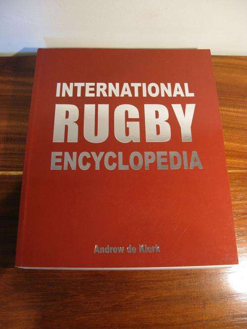 International Rugby Encyclopedia (2009) - RUGBY BOOK - Excellent resource on rugby.