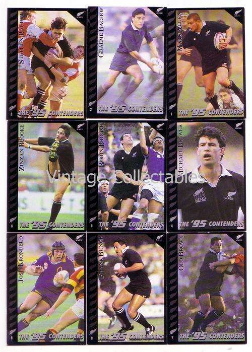 All Blacks 1995 - The Contenders - 27 Cards