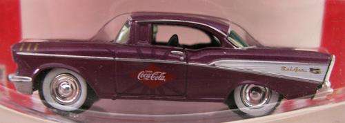 COCA COLA - 1957 Chevy Bel Air - Refreshing Rides #1 - 1/10 000 Limited Edition