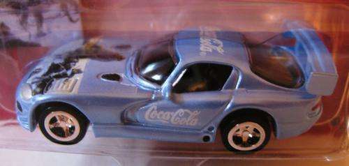 COCA COLA 1999 Dodge Viper GTS - Die-Cast Vintage Collector's Edition #1