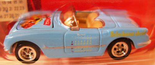 COCA COLA - '54 Corvette Convertible - Calender Girl Series #8- 100% die-cast 1:64 scale