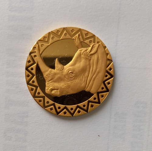 BIG FIVE Gold Medallion Set