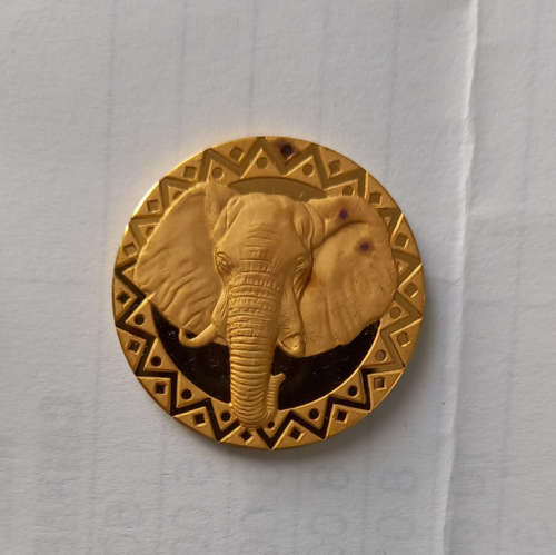 BIG FIVE Gold Medallion Set