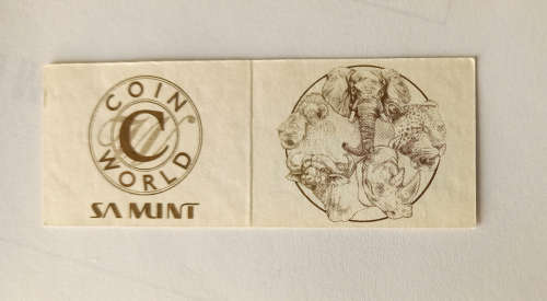 BIG FIVE Gold Medallion Set