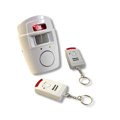Motion Sensor Alarm With 2 Remote Control