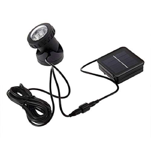 Solar Spotlight Solar-powered amphibious light lamp LED