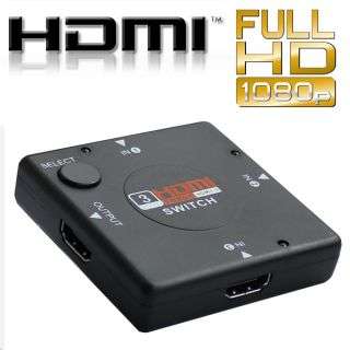 MUST HAVE!!! 3 Port 1080P HDMI Selector for HDTV, PS3, XBox 360, DVD etc