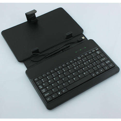 Weekend winner!!!!  Mini USB Keyboard Protective Leather Case For 7" Tablet PC MID Black