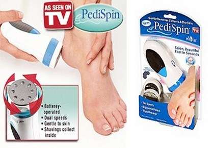 Want beautiful smooth feet in seconds?.....PEDISPIN
