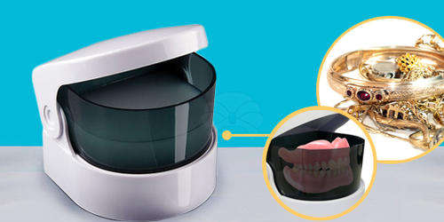 Cordless Sonic Cleaner for Jewelry or Dentures