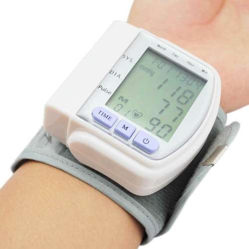 New Digital Automatic Wrist Blood Pressure Meter