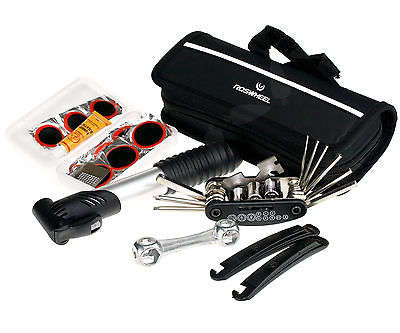 Multi-function Cycling Bicycle Repair Tool Kit Set + Bag and Pump  (Only 2 available!)