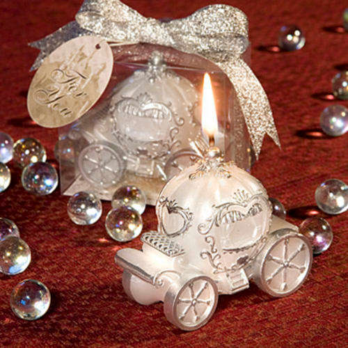 Cinderella Coach candle