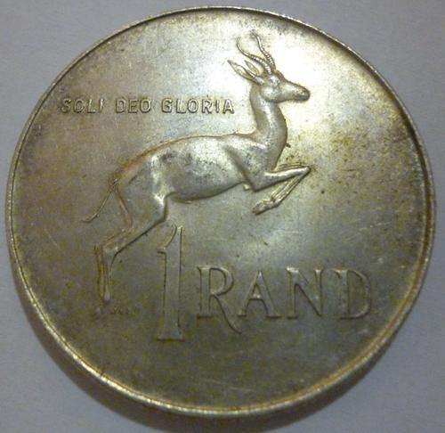 R1. FROM THE YEAR 1966. 12 GRAMS OF SILVER
