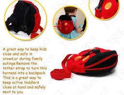 KID KEEPER LADYBUG SAFETY HARNESS AND BACKPACK