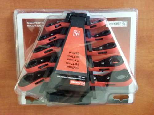 5-Piece Ratchet Ring Spanner Set