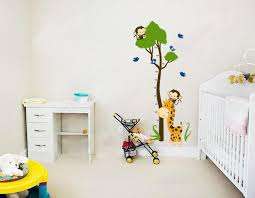 VINYL DECAL - Monkeys/Giraffe Tree Height Chart - Large
