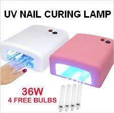 "LOW SHIPPING" .....PROFESSIONAL UV NAIL CURING LAMP  36W   ~   Colours: White / Pink