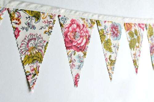 20m Beautiful Bunting - you choose the colours!