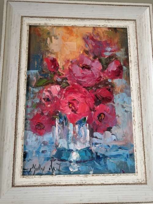 Philip Britz oil on board. Nicely done!