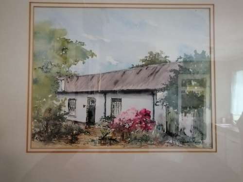 Jacques Le roux watercolor on paper.