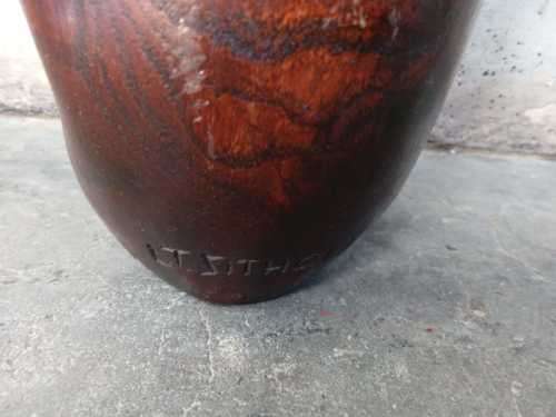 VERY UNIQUE WOOD SIGNED L. T. SITHOLE!!! THIS IS A COLLECTORS ITEM!!