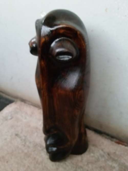 VERY UNIQUE WOOD SIGNED L. T. SITHOLE!!! THIS IS A COLLECTORS ITEM!!