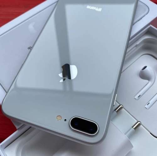 I phone 8 plus. White. 128gb