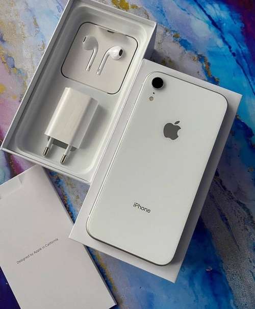 I phone xr 256gb white