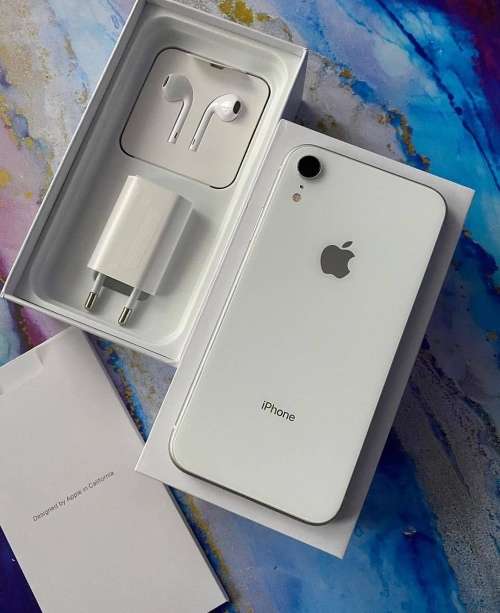 I phone xr 256gb white