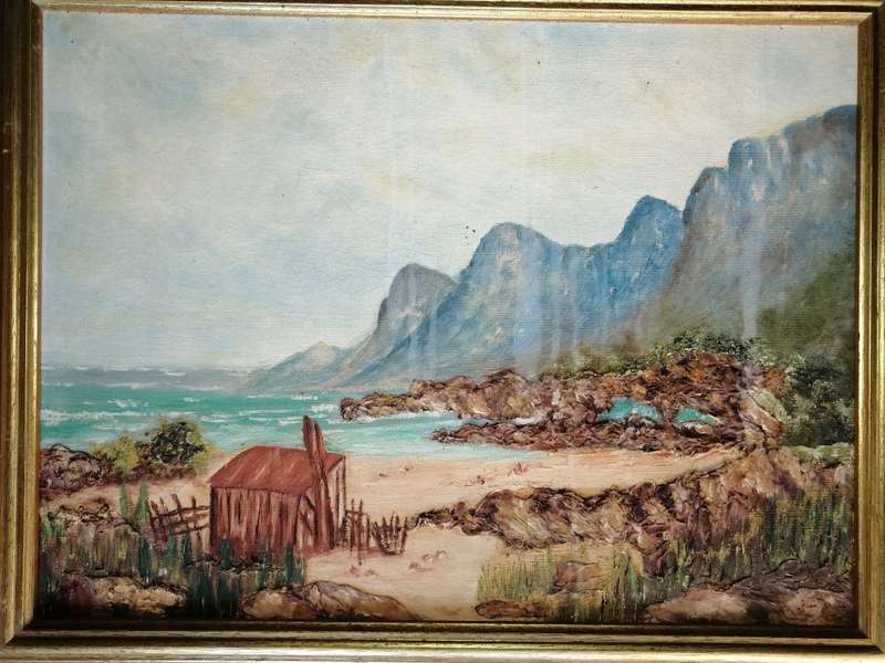 Unsigned beautiful landscape. Very old!!