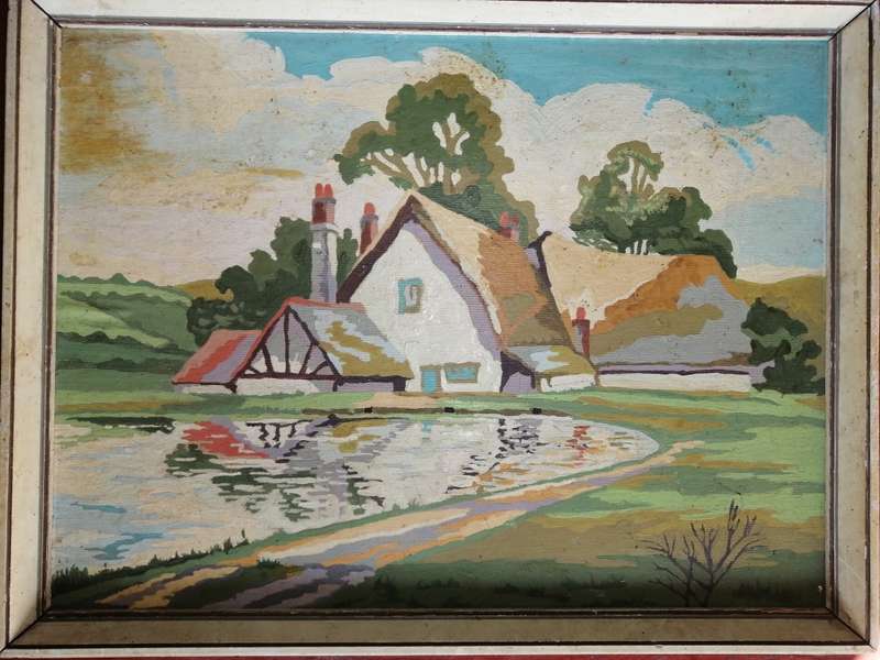 Beautiful unsigned landscape. Very nice!!