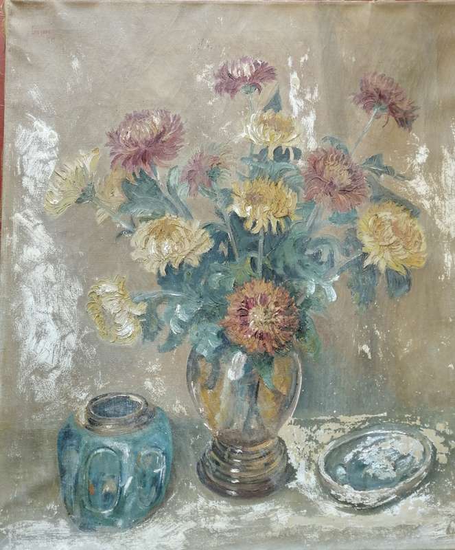 Very old oil painting on canvas signed Gregoire?!!