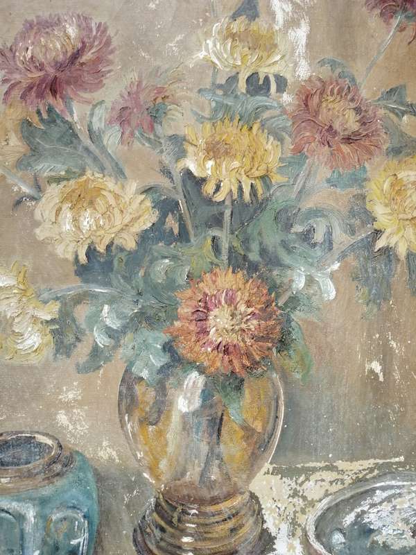 Very old oil painting on canvas signed Gregoire?!!