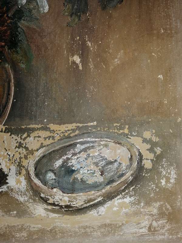 Very old oil painting on canvas signed Gregoire?!!