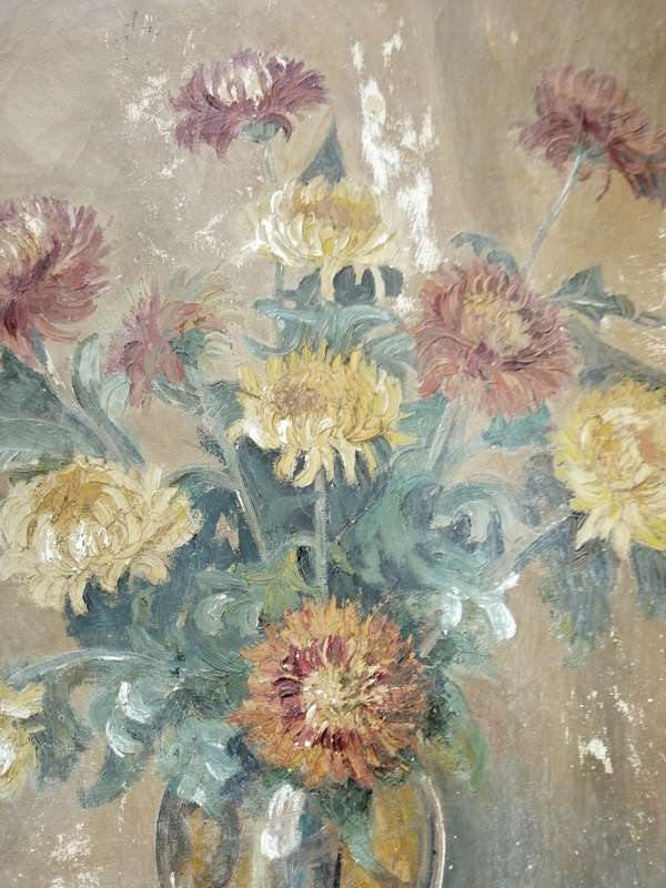 Very old oil painting on canvas signed Gregoire?!!