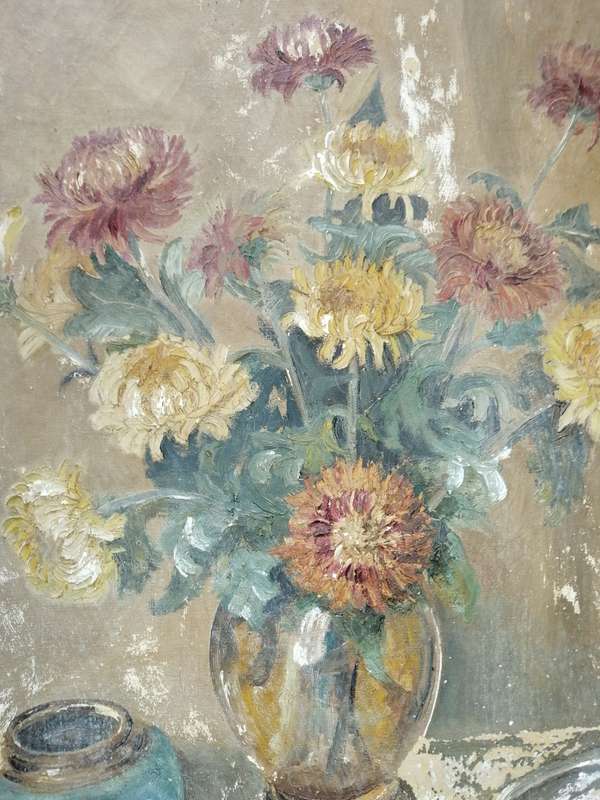 Very old oil painting on canvas signed Gregoire?!!