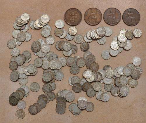 Union of South Africa Coins - Tickeys and Pennies between 1906 - 1959
