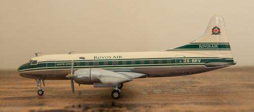 SOUTH AFRICAN ROVOS AIR 1/200 DIE CAST AIRPLANE.