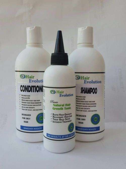 * REDUCED * Hair growth special: Peanie Tonic, Shampoo & Conditioner