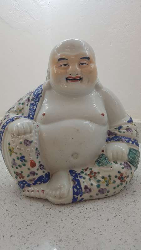 Fine China Republic Porcelain Budai !!!