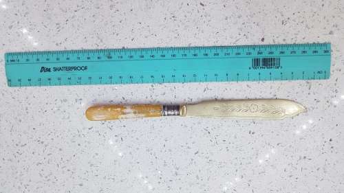 Vintage Plated Silver Butter Knive!